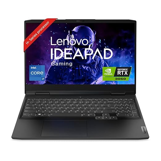 Lenovo IdeaPad 3 Intel Core i5 12th Gen 12450H - (16 GB/512 GB SSD/Windows 11 Home/4 GB Graphics/NVIDIA GeForce RTX 3050/85 W) 15IAH7 Gaming Laptop  (15.6 Inch, Grey, 2.31 Kg)