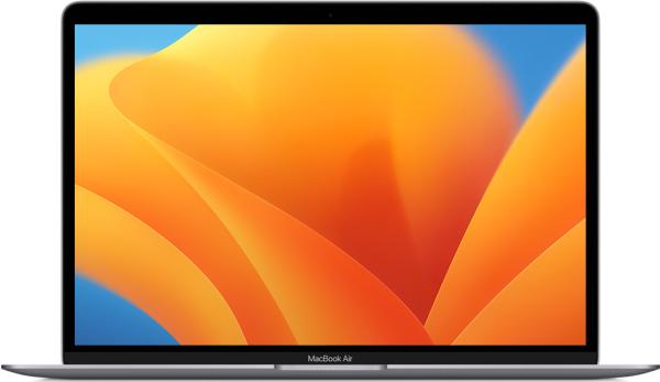 2020 Apple MacBook Air Laptop: Apple M1 Chip, 13” Retina Display, 16GB RAM, 256GB SSD Storage, Backlit Keyboard, FaceTime HD Camera, Touch ID. Works with iPhone/iPad; Space Gray Z124J005KD  (Silver, 1.29 Kg)