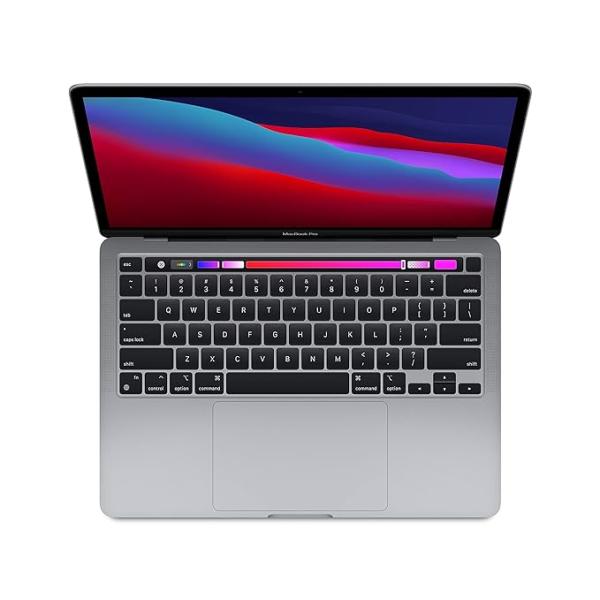 Apple 2020 MacBook Pro A2338 13.3 Inch M1 8GB RAM 256GB SSD with 8‑core CPU and 8‑core GPU Space Grey